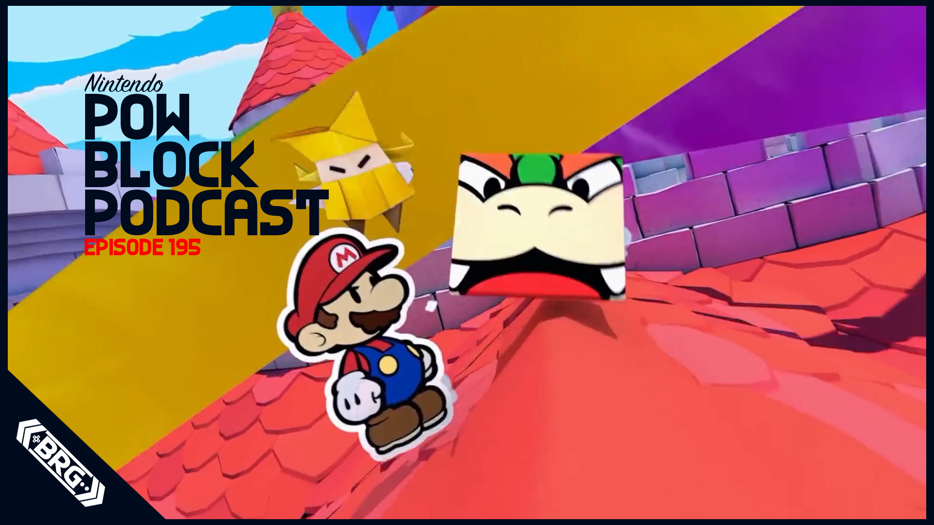 Paper Mario The Origami King Announced, Nintendo Switch Giveaway Details – Nintendo Pow Block Episode 195