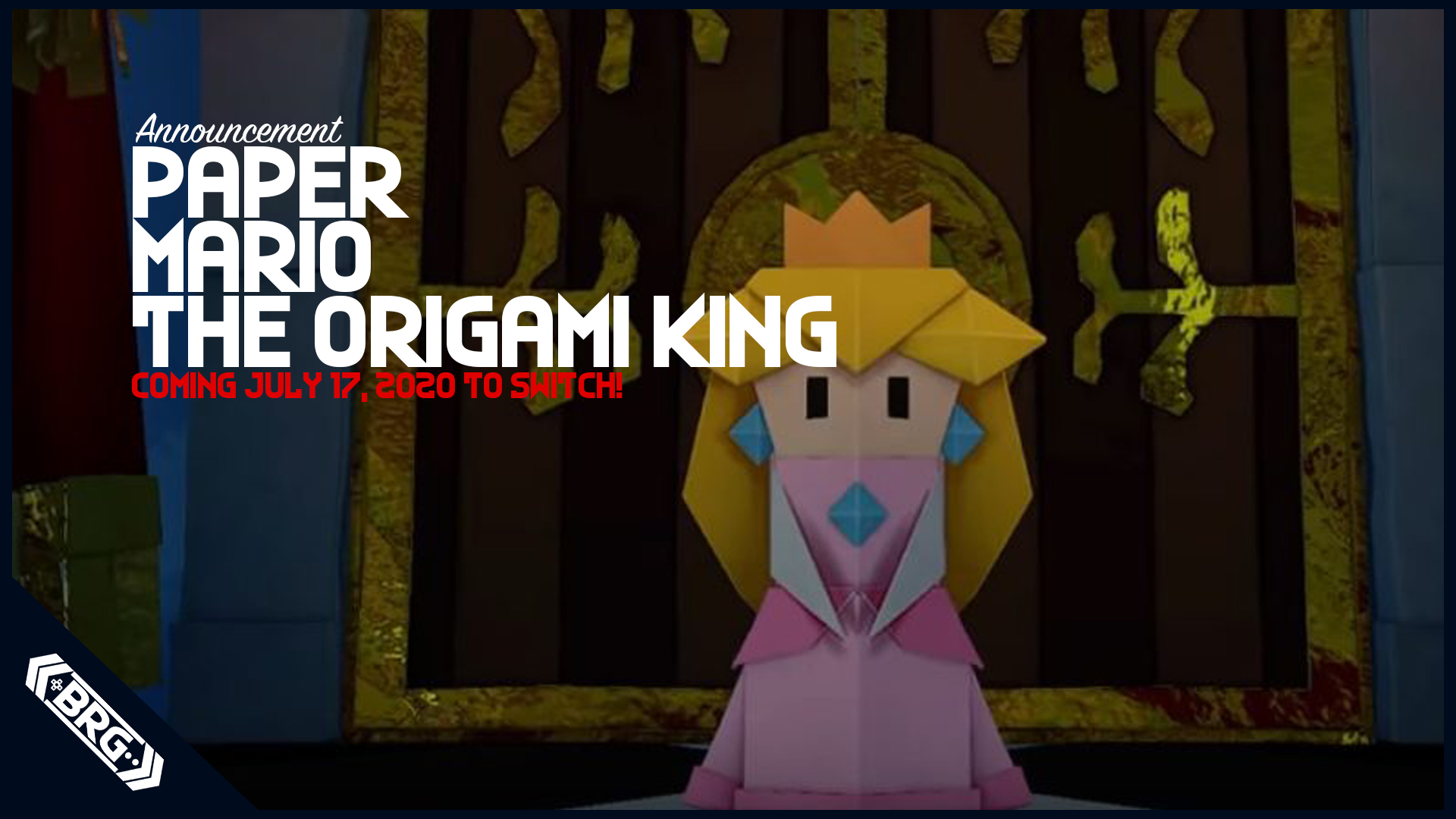 Announcement – Paper Mario The Origami King is Coming to Switch in July – Pod Clips