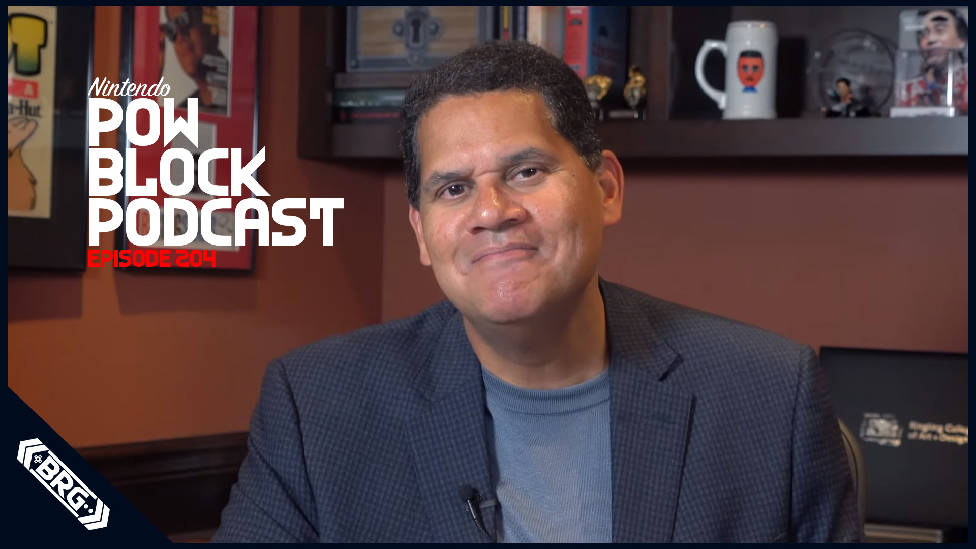 Reggie is Sure Busy During His Retirement – Nintendo Pow Block Episode 204