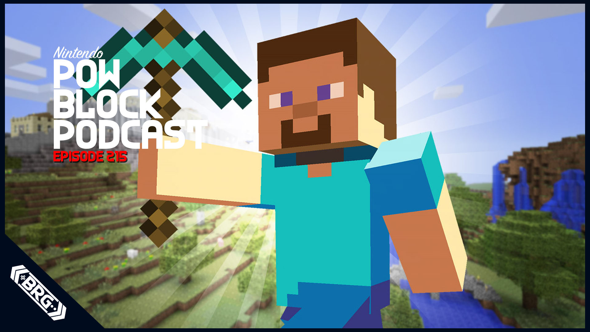 Minecraft Steve is Coming to Smash and Pikmin 3 Deluxe Giveaway – Nintendo Pow Block Episode 215