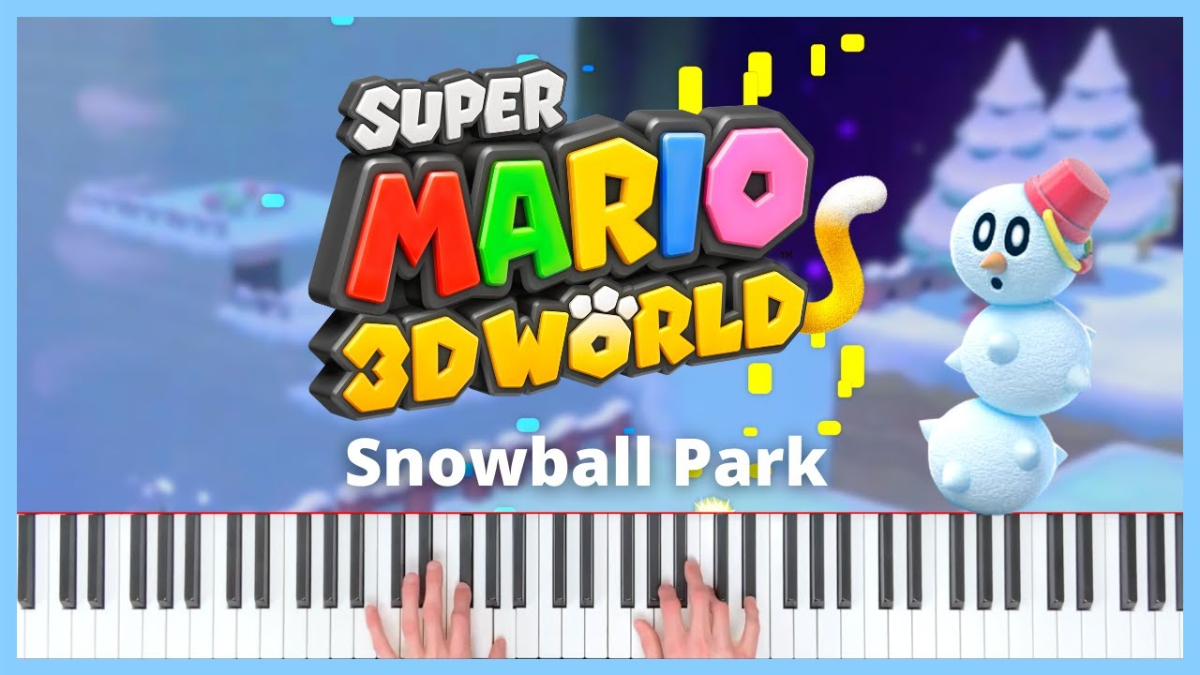 Chill with this Snowball Park Piano Cover from Super Mario 3D World