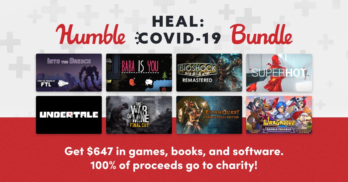 New Humble Bundle Package Raises Funds for COVID Relief