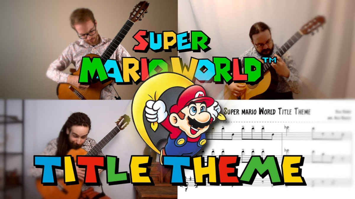 Ottawa Guitar Trio Cover Super Mario World’s “Title Theme”