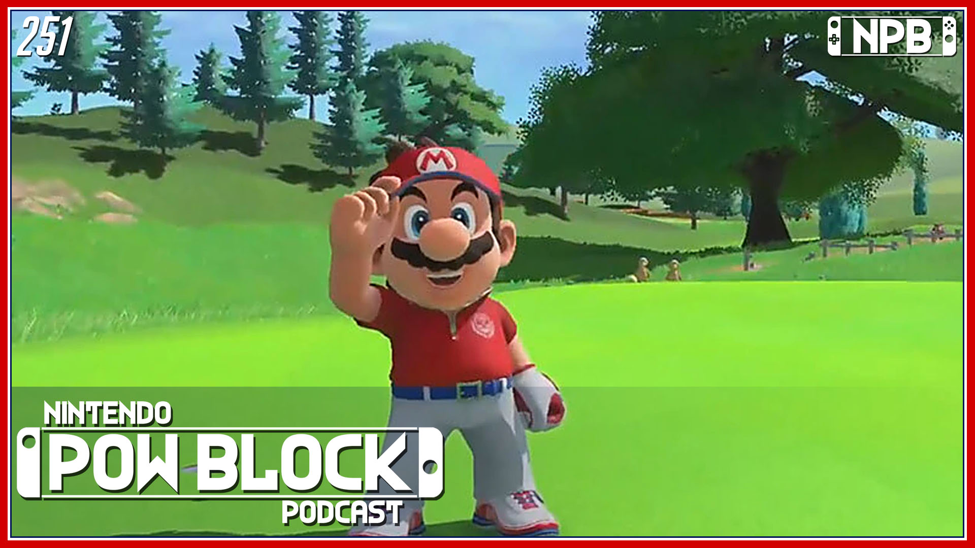 Mario Golf Super Rush Looks Like a Hole In One – Podclips, Nintendo Pow Block