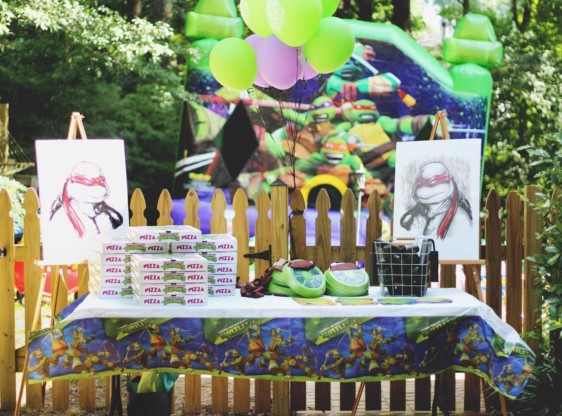 Teenage Mutant Ninja Turtles Pizza Boxes Available on Etsy