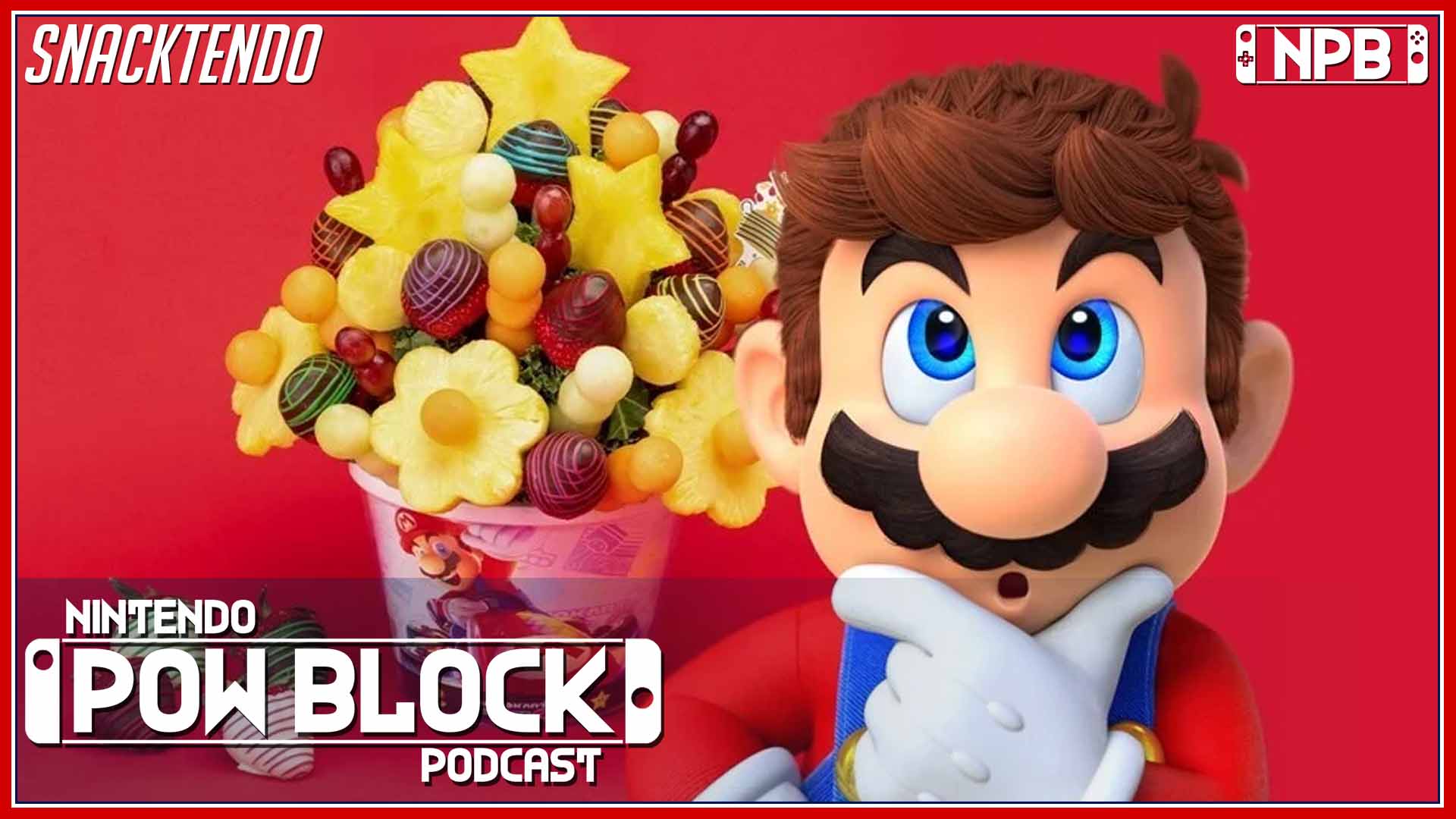 Mario Get’s Edible – Snacktendo, Nintendo Pow Block