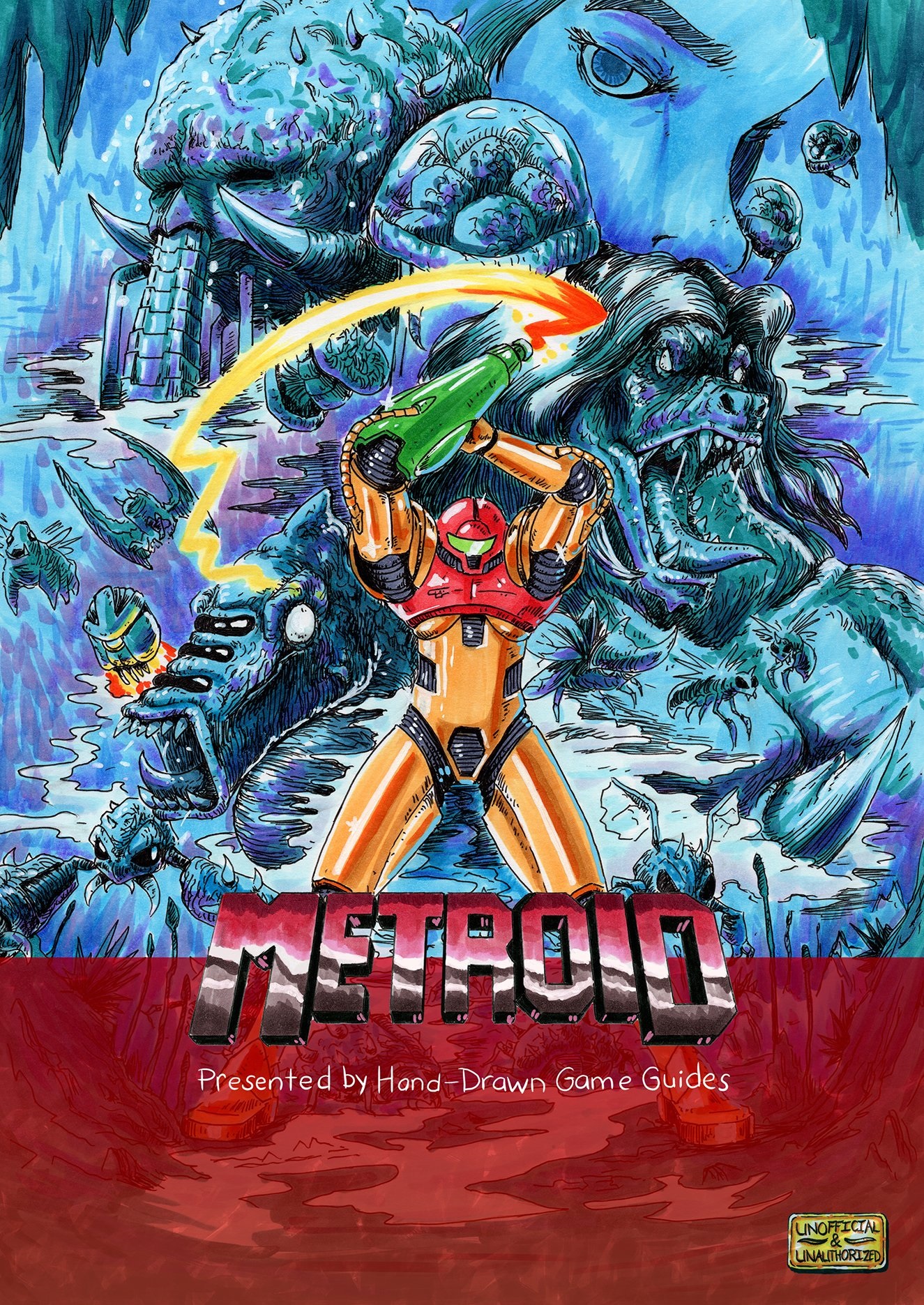 Metroid Set to Receive the Hand-Drawn Game Guides Treatment