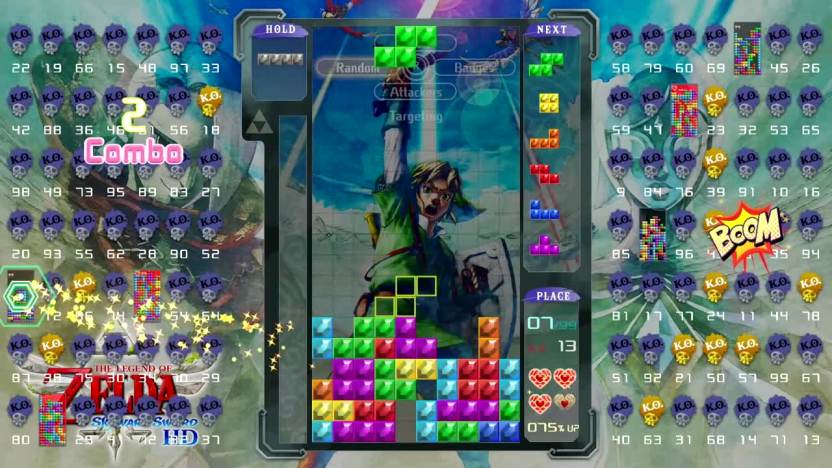 Tetris 99’s Maximus Cup Features Skyward Sword