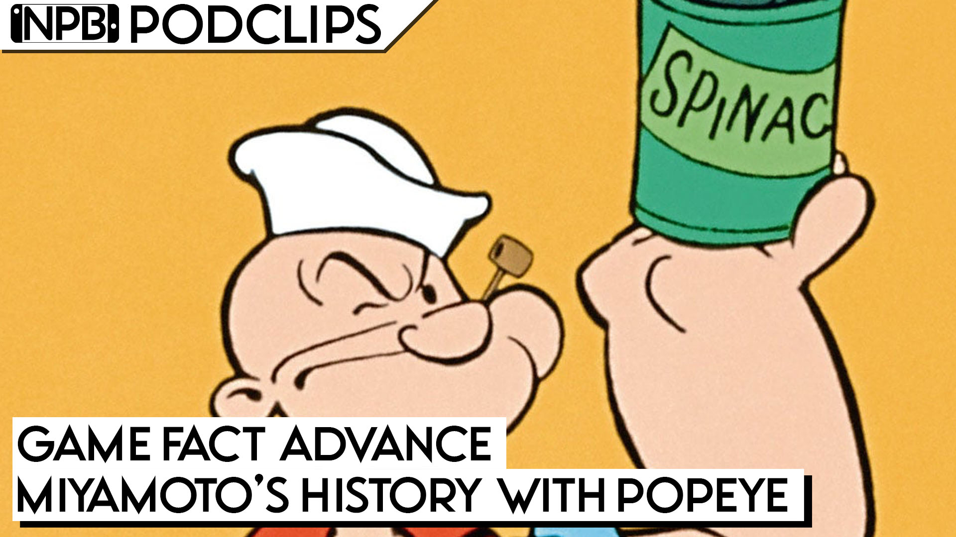 Popeye’s History with Nintendo – Game Fact Advance