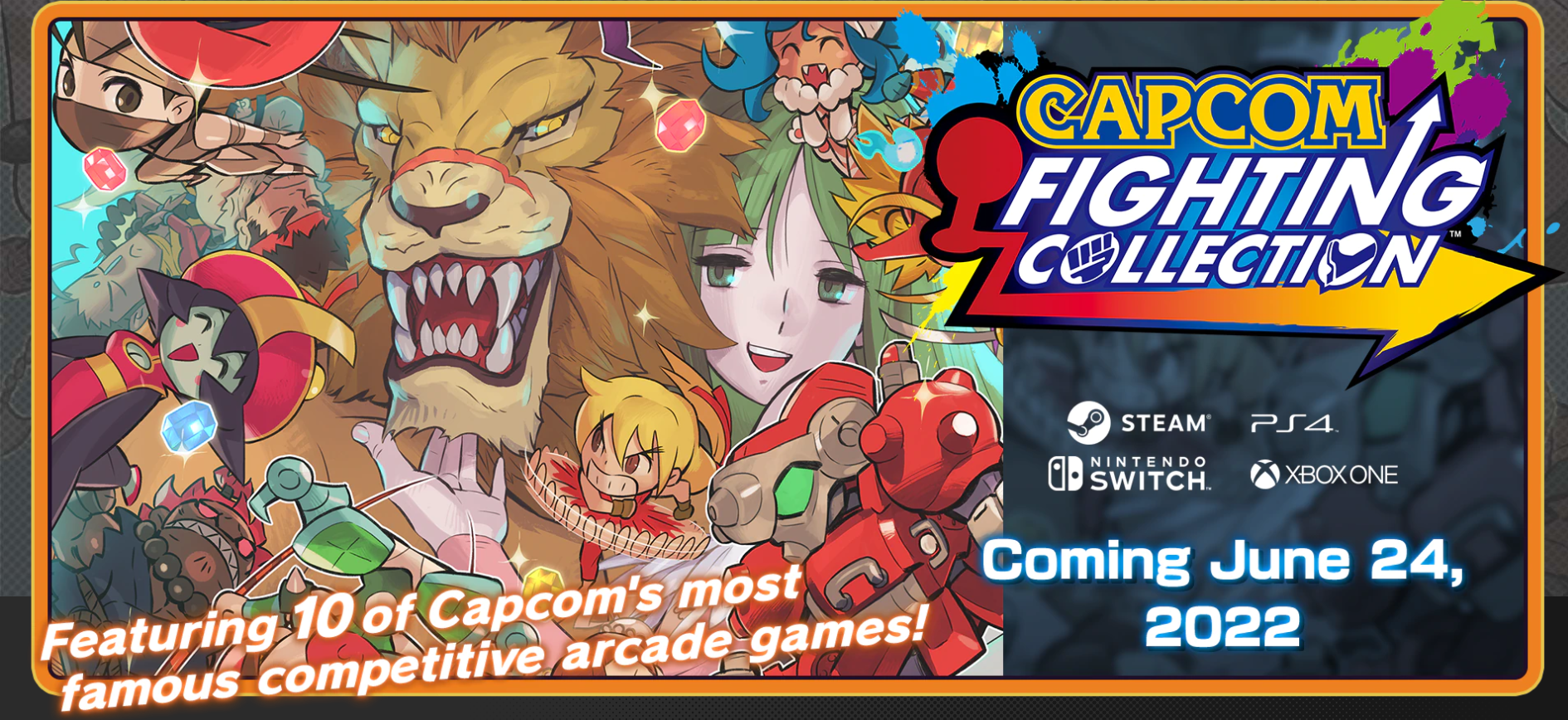 Capcom Fighting Collection Announced, Features Ten Classics Including Darkstalkers, Red Earth