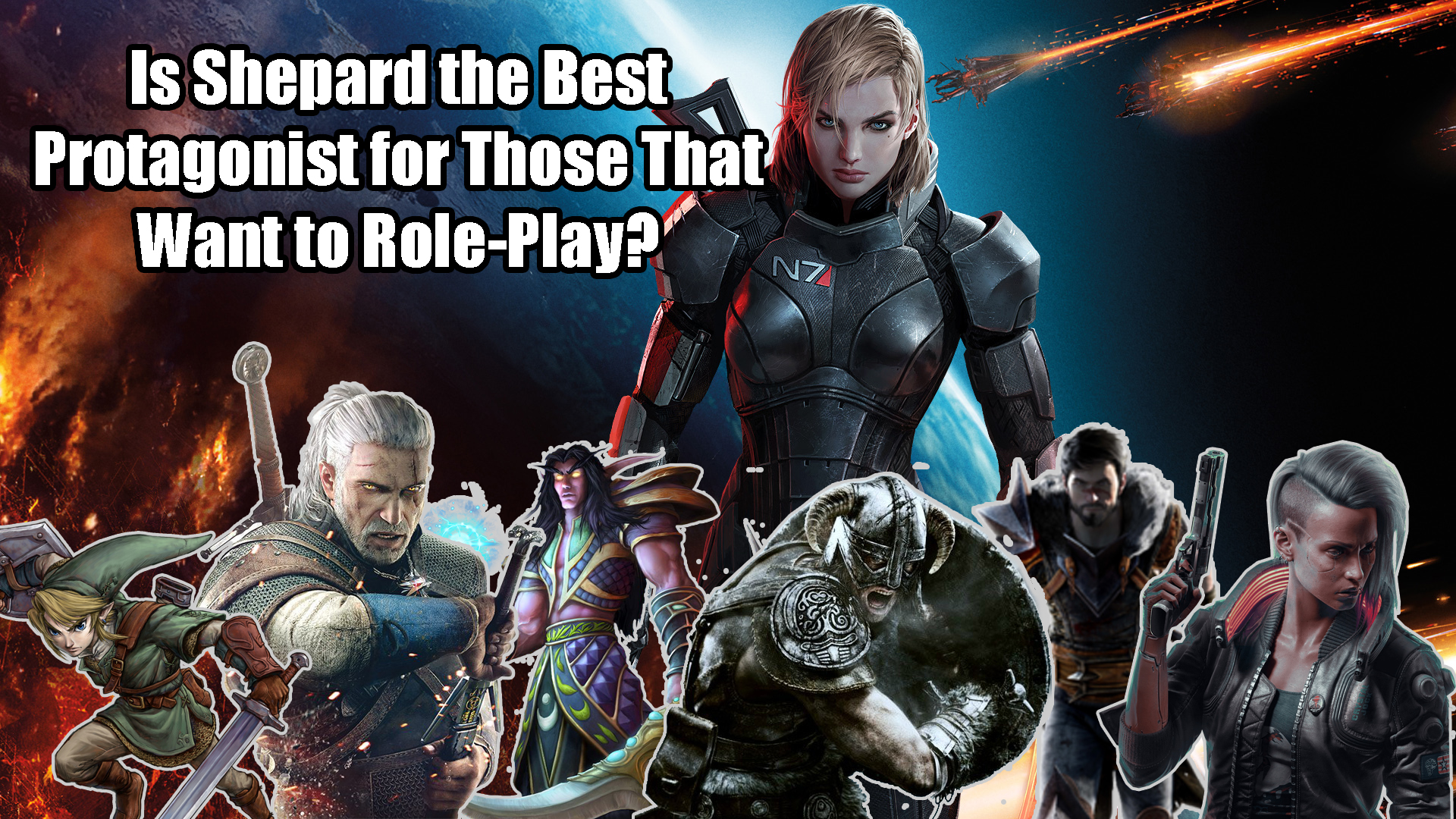 Boss Rush Banter: Is Commander Shepard the Best Protagonist for Those That Want to Role-Play?