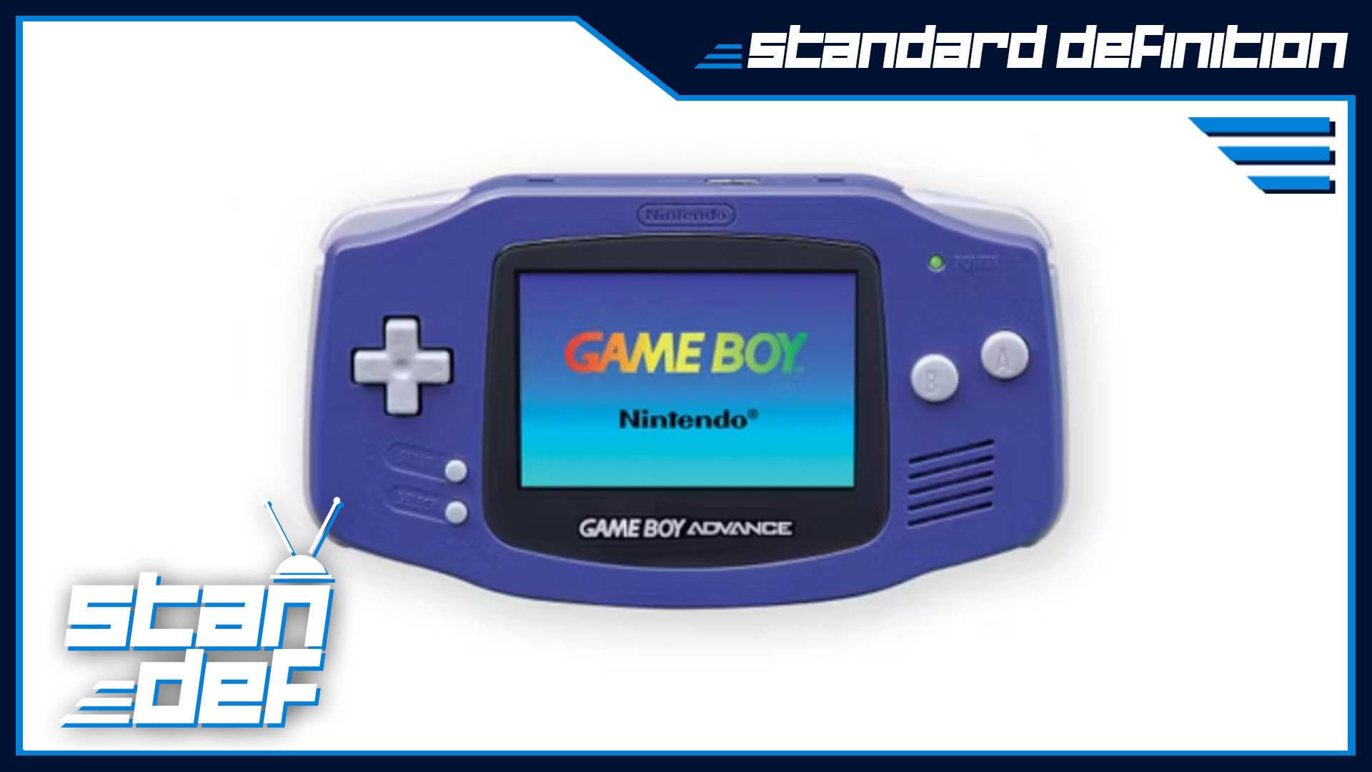 PODCAST: GameBoy Advance – Standard Definition: The Retro and Nostalgia Podcast