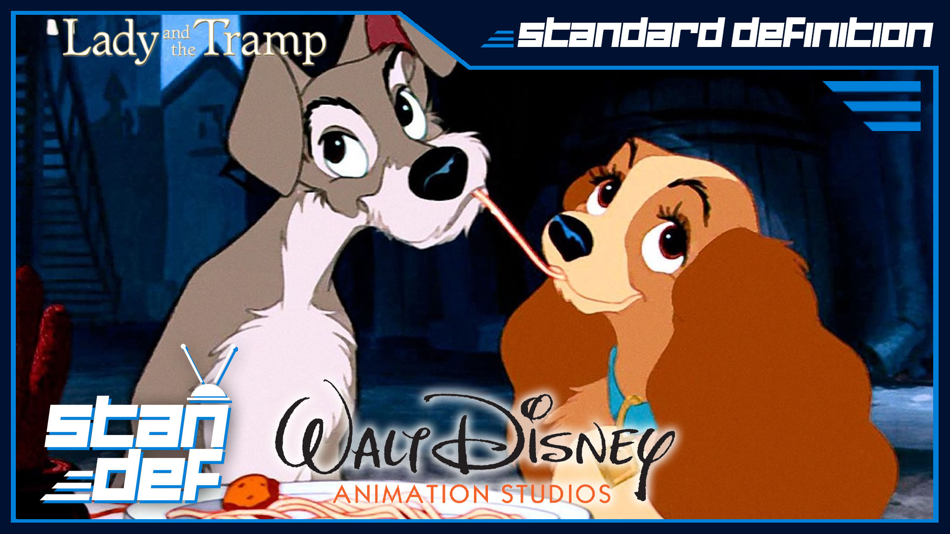 PODCAST: Lady and the Tramp – Disney Animation in Review – Standard Definition: The Retro and Nostalgia Podcast