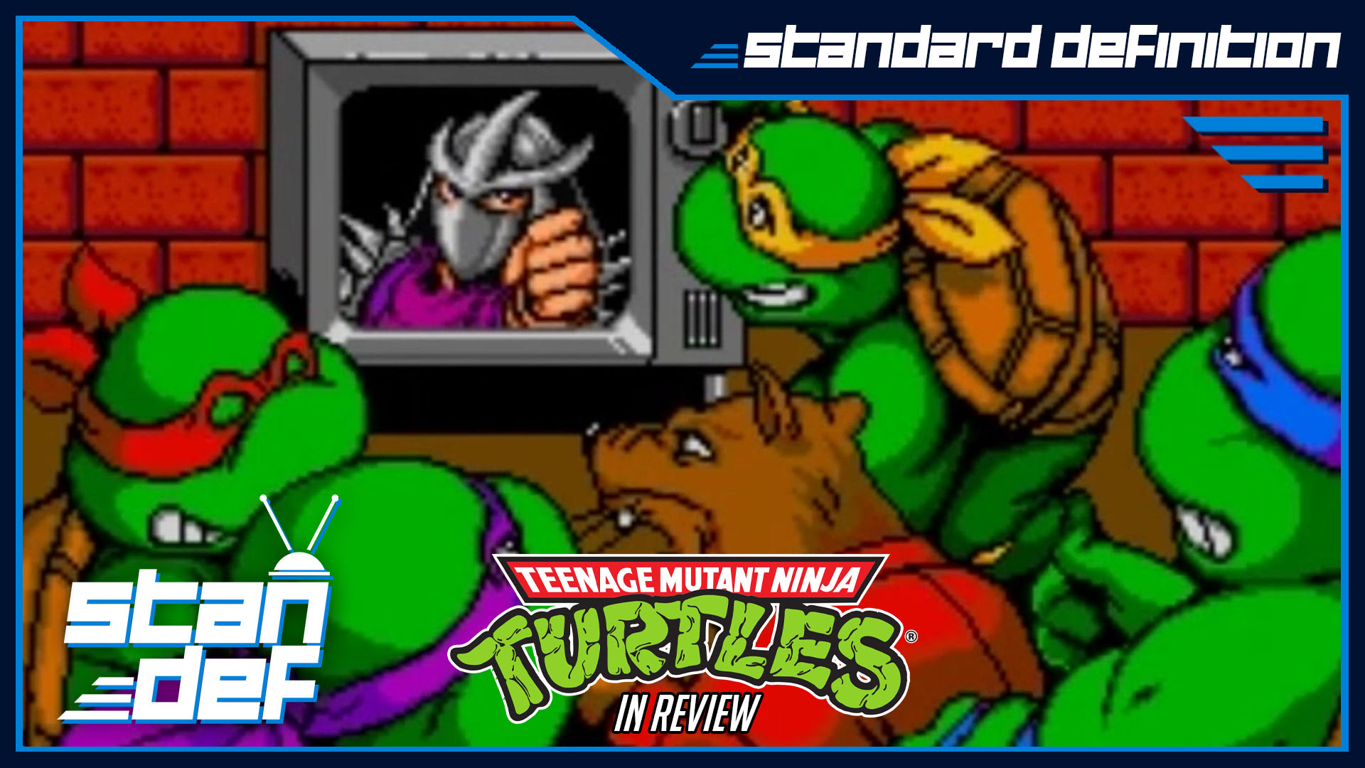 PODCAST: TMNT Video Games – Standard Definition: The Retro and Nostalgia Podcast