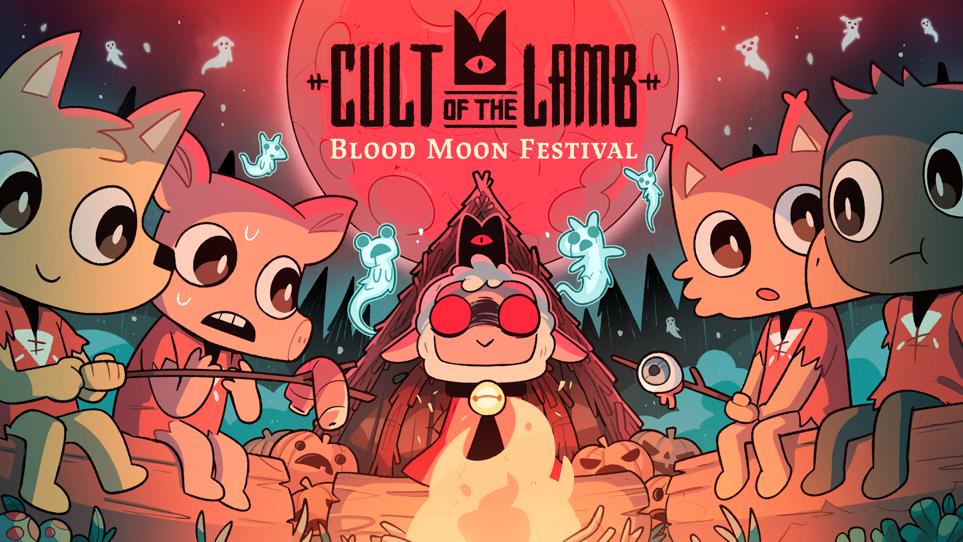 Cult of the Lamb’s Limited-Time Blood Moon Festival Begins Today