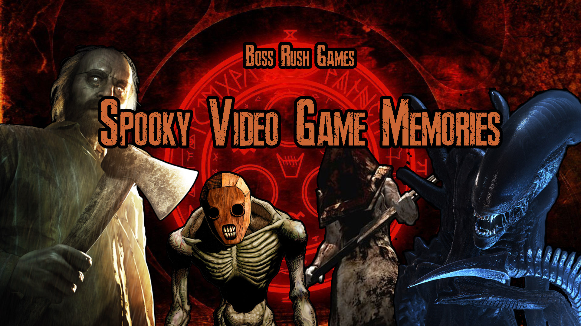 Spooky Video Game Memories of the Boss Rush Team