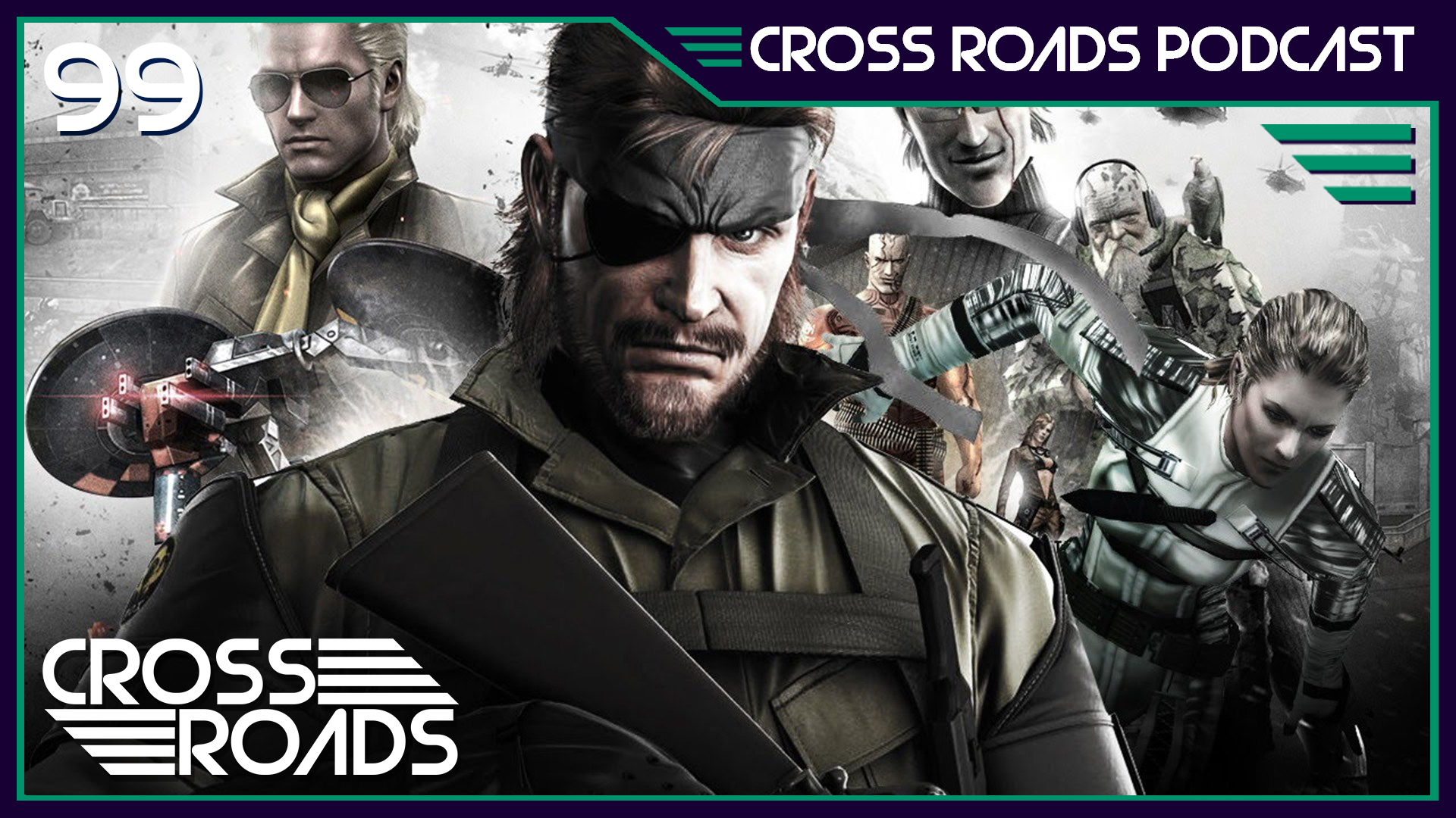 MGS3 Is Getting A Remake?? — The Cross Roads Game Podcast EPISODE 99
