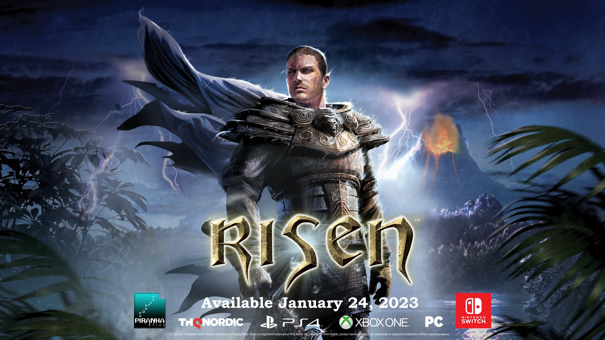 Risen is Coming to PS4, Xbox One, and Switch in January