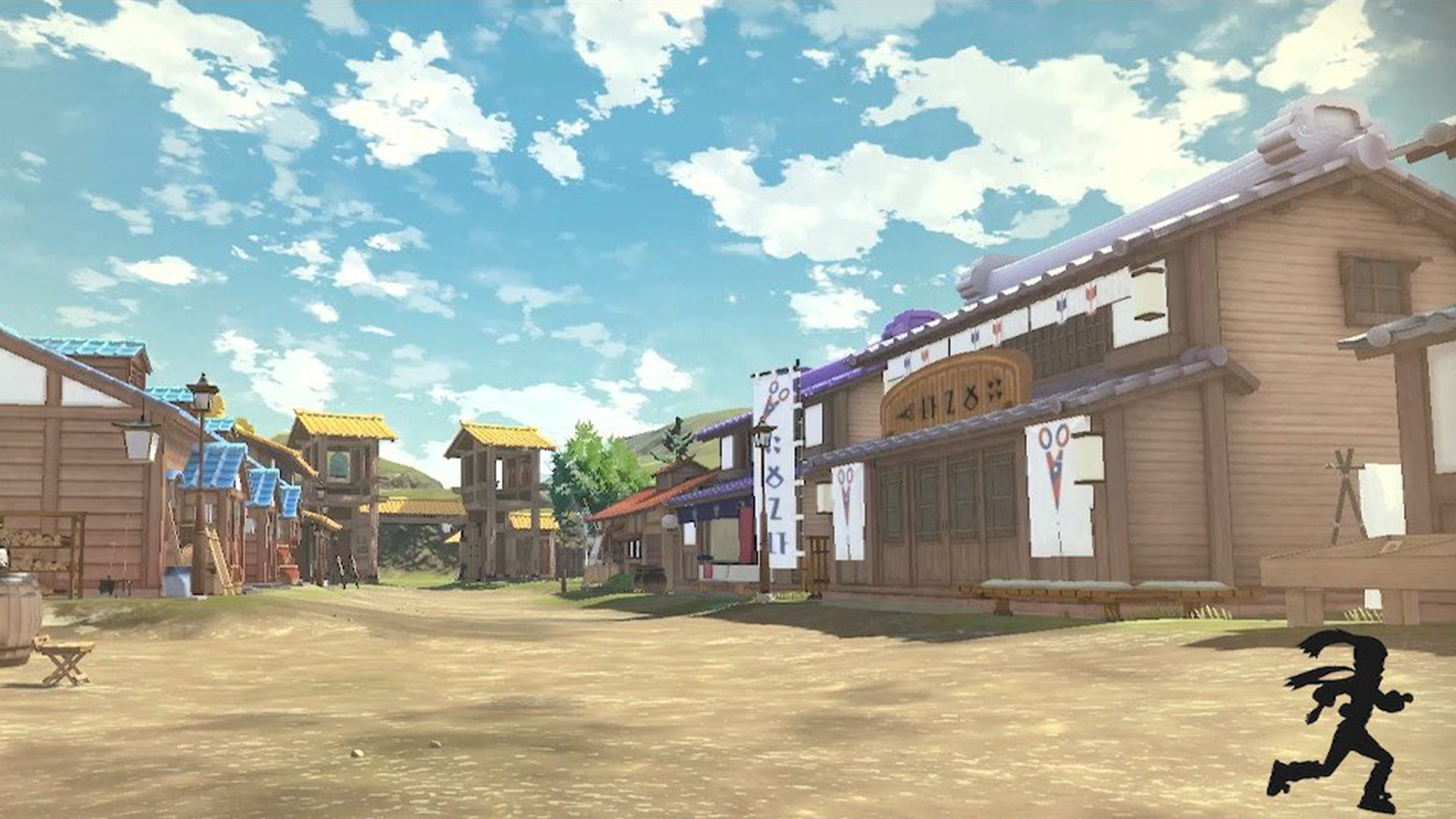 A section of gameplay in Pokémon Legends: Arceus for the Nintendo Switch.