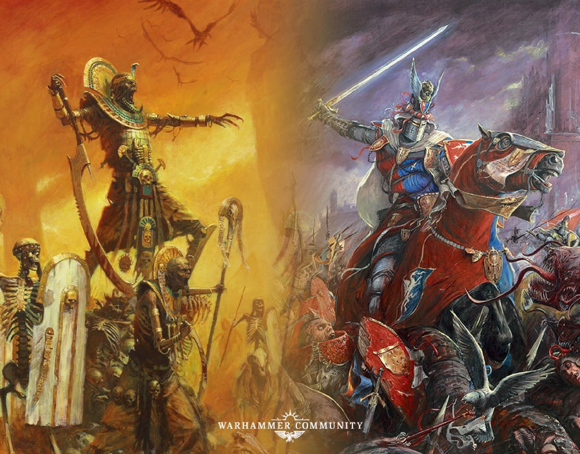 Death is Only the Beginning: Warhammer: The Old World Unveils Bretonnian, Tomb King Hero Models