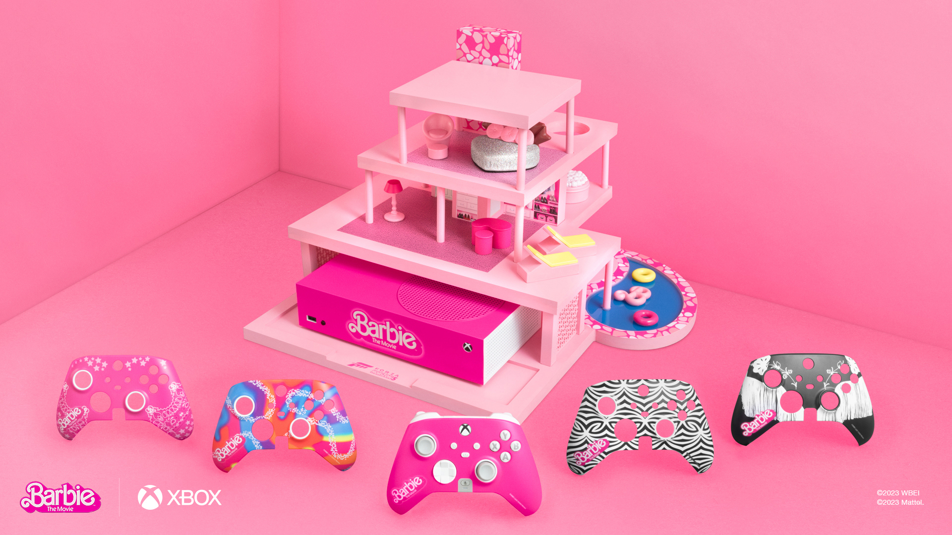 Now You Can Live in a Barbie World with a Barbie Xbox, Barbie Forza, and Gamer Barbie Dolls