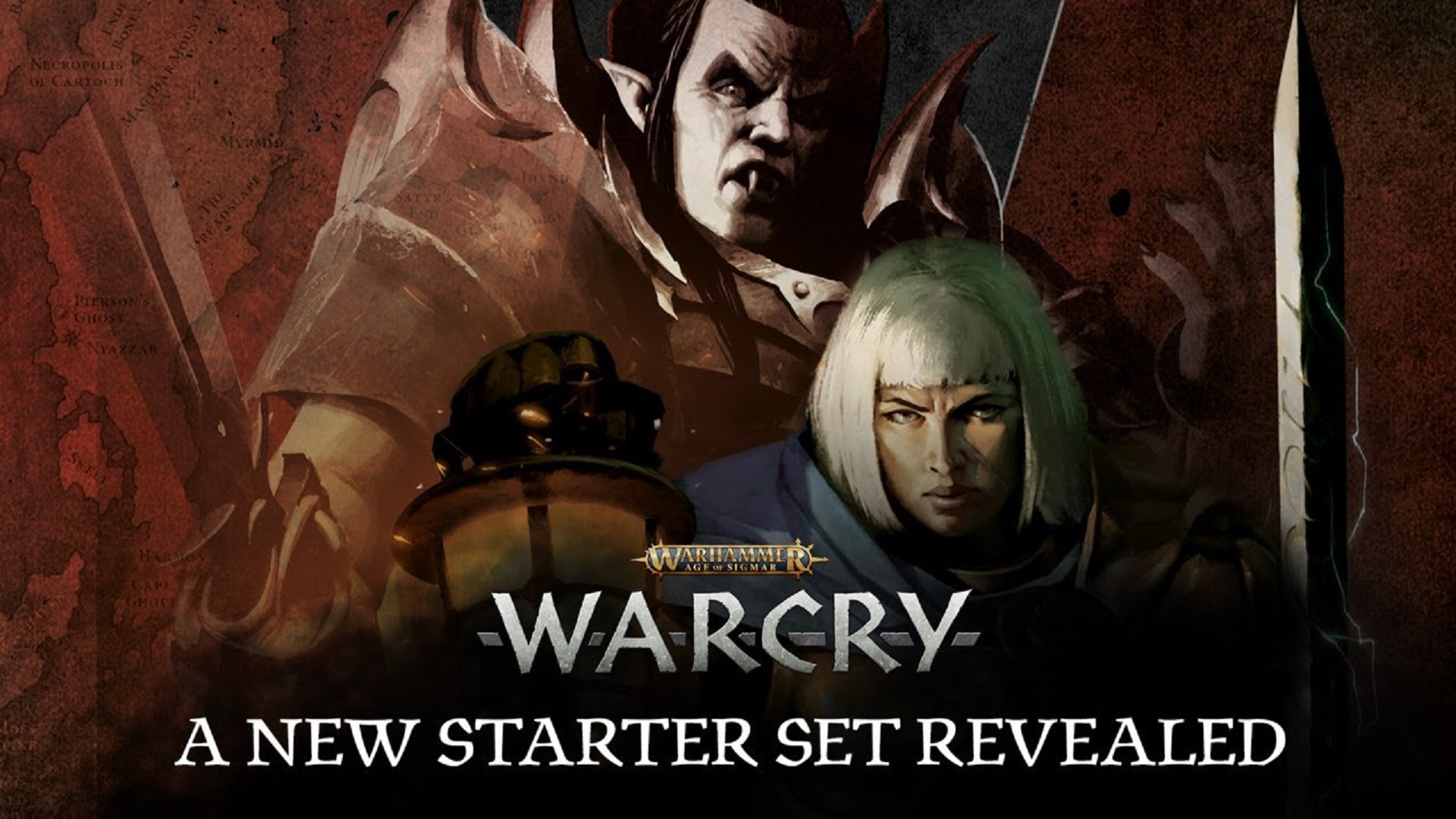 Warhammer: Age of Sigmar’s Skirmish Wargame Warcry’s New Starter Set pits Stormcast Eternals Against Vampires