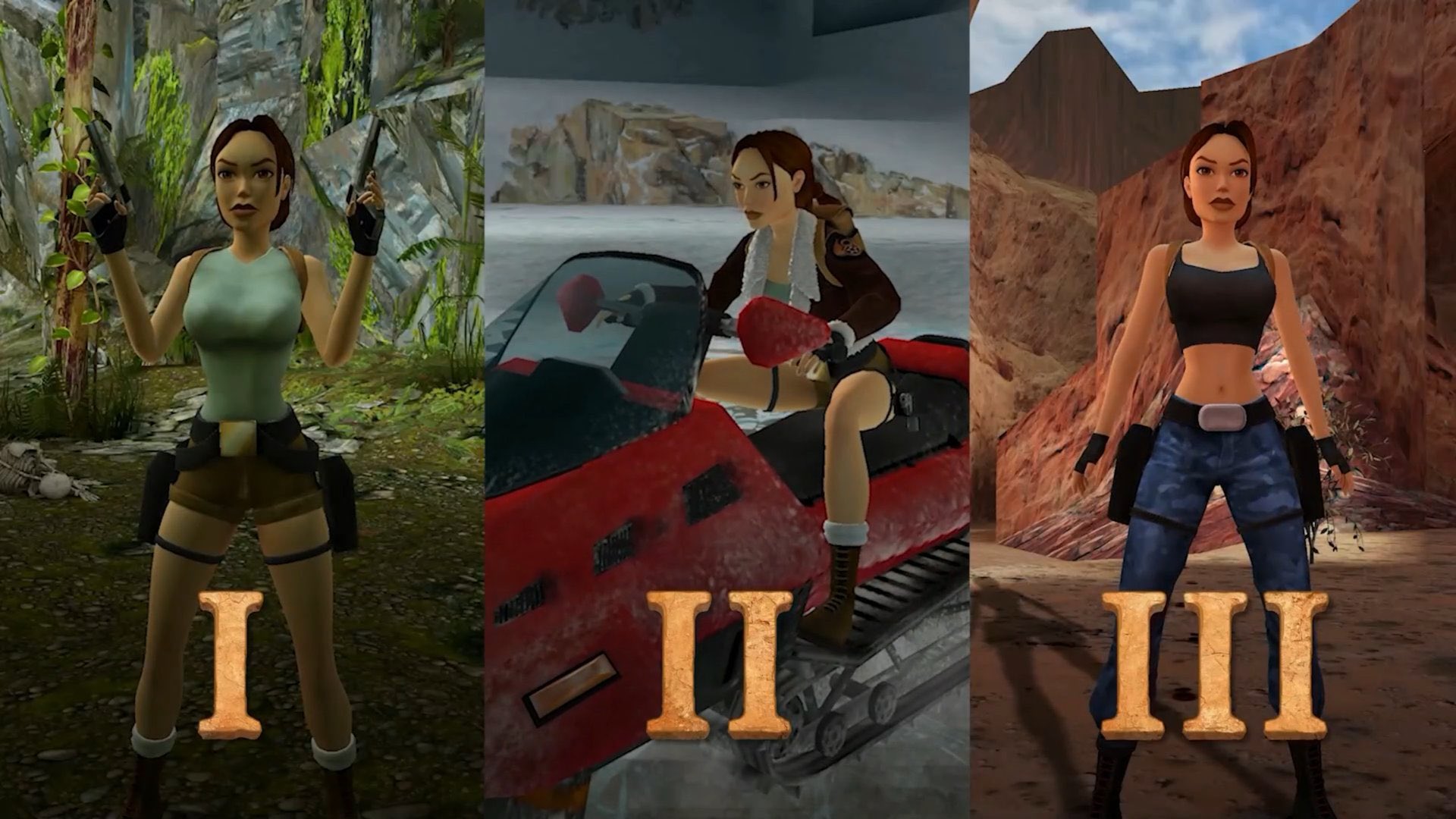 The Original Lara Croft Returns: Tomb Raider 1-3 Receive Remasters