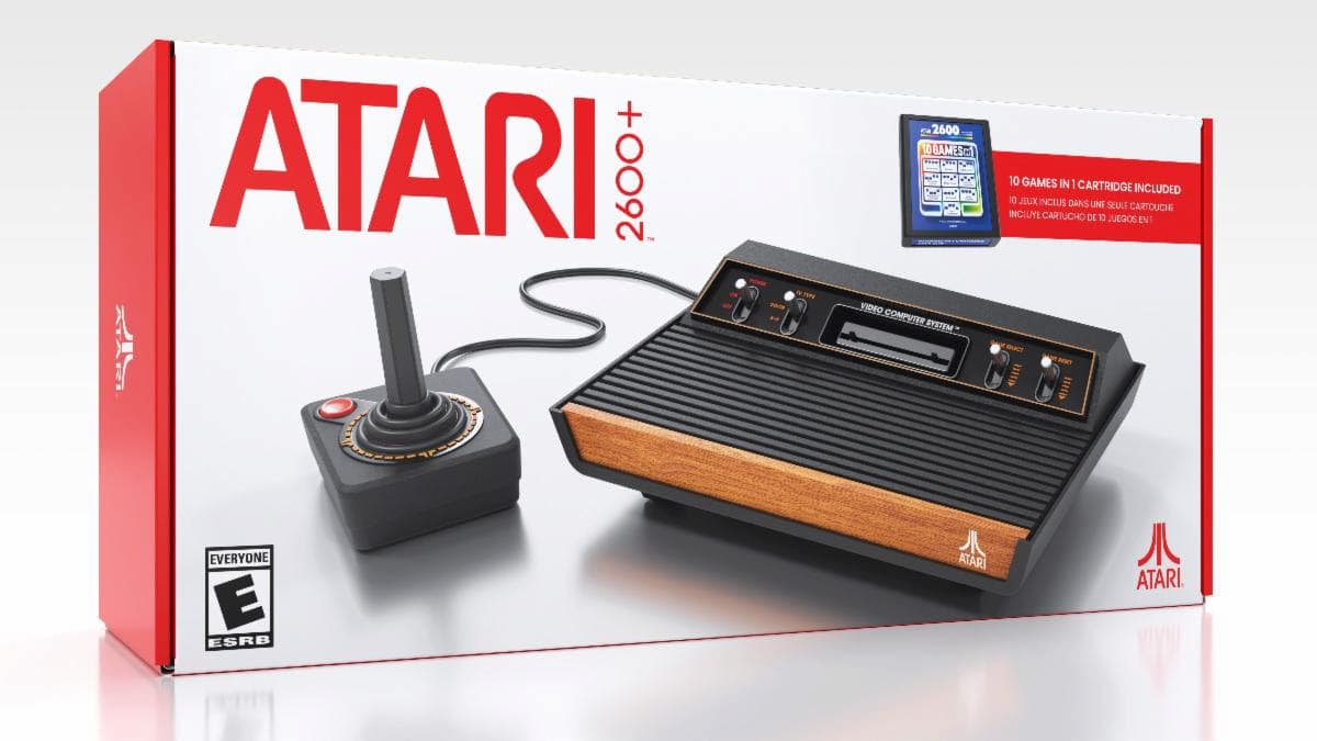 Atari Classics Return In The Atari 2600+ 10-Games-in-1 cartridge