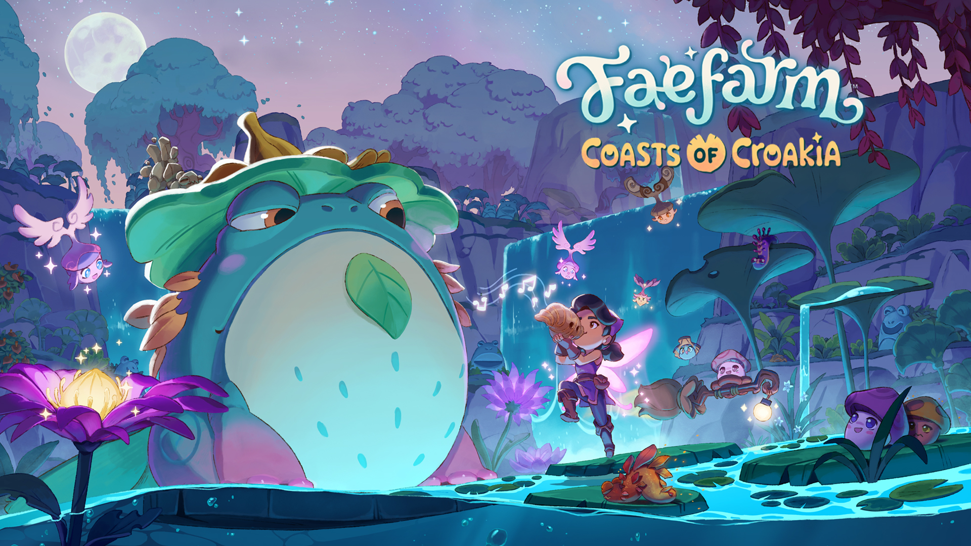 Fae Farm’s Magical Adventures Continues With The Coasts of Croakia DLC!