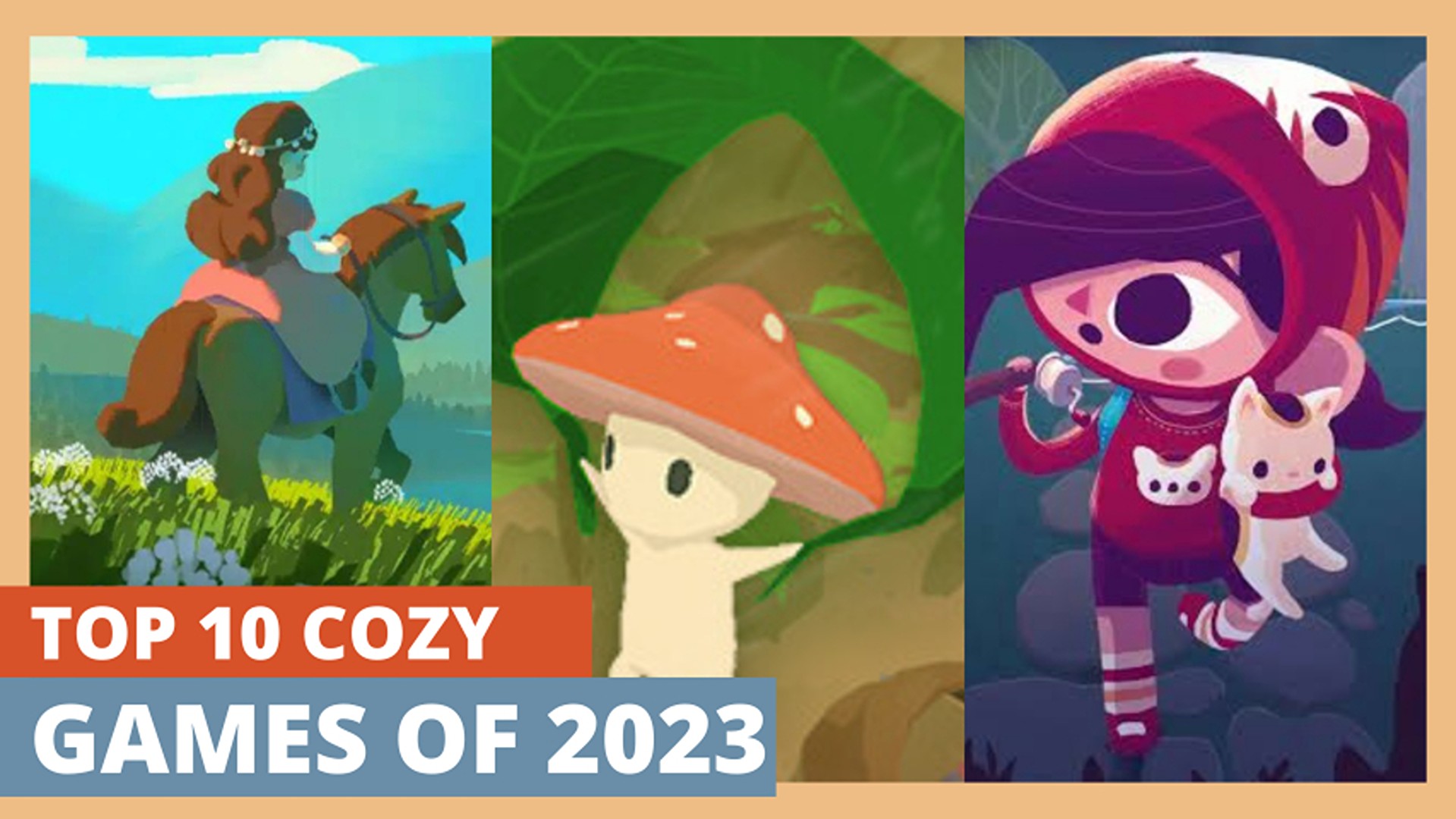 Top 10 Cozy Games of 2023