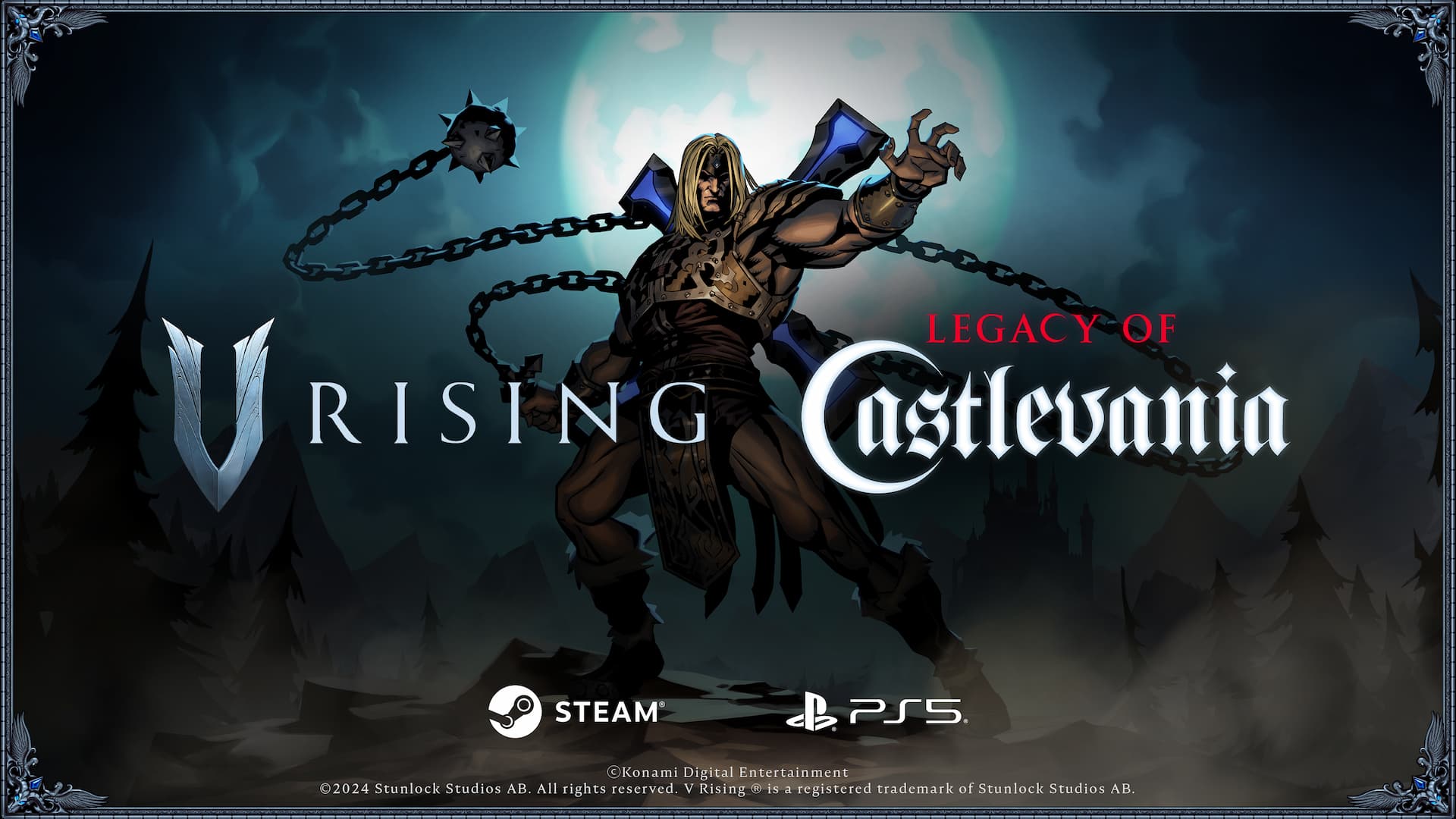 Gothic vampire survival game V Rising reveals Castlevania crossover on May 8th