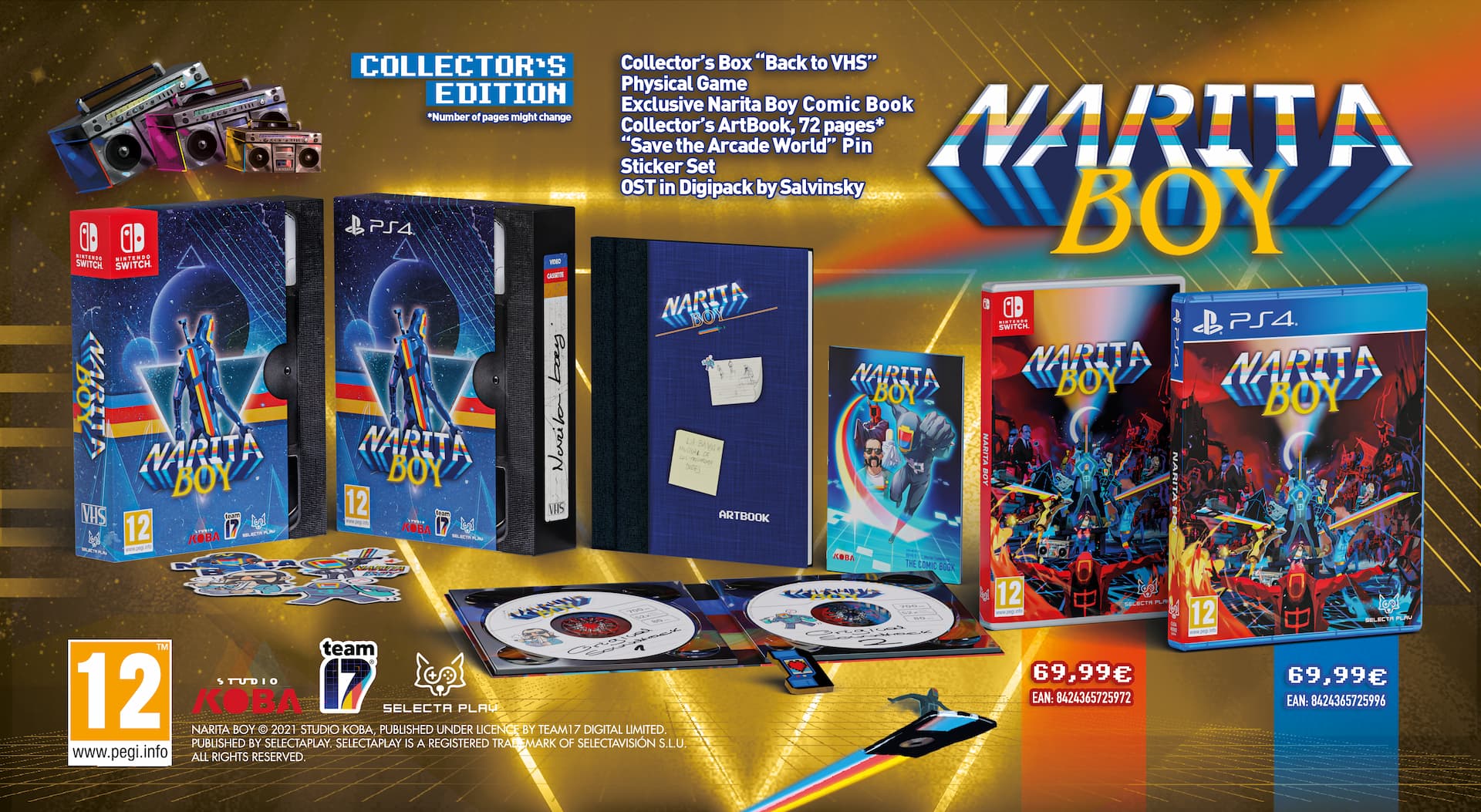 Narita Boy Special Boxed Collector’s Edition Hits European Retail Stores