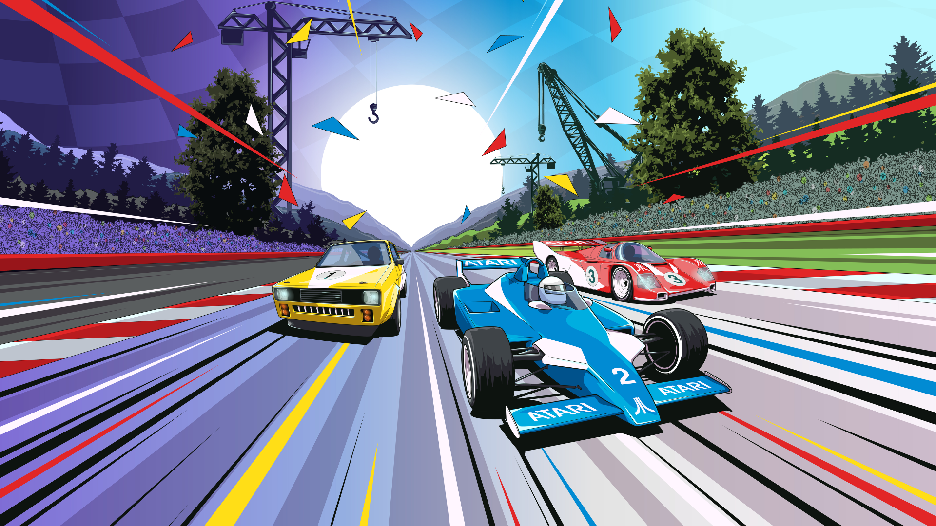 Atari Brings Arcade Era Racing Back in Fiery Glory with NeoSprint