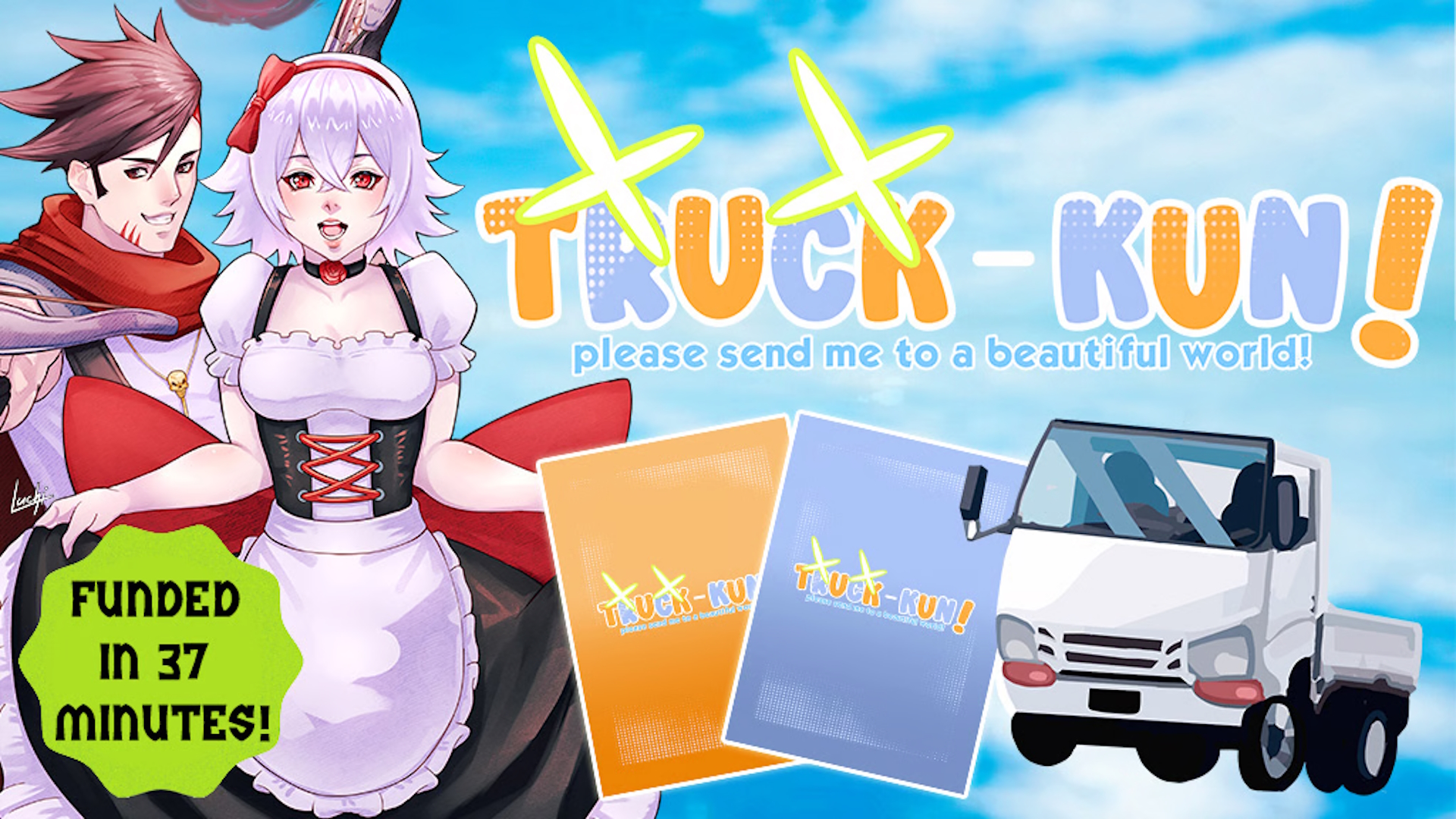 Truck-Kun: An Isekai Board Game’s Kickstarter Reaches its Goal in Under an Hour
