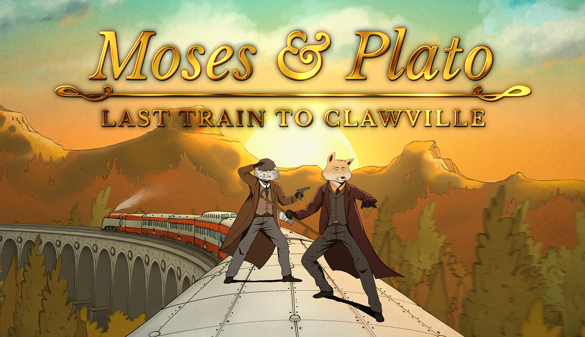 Demo of Moses & Plato – Last Train to Clawville Is Steaming to PC