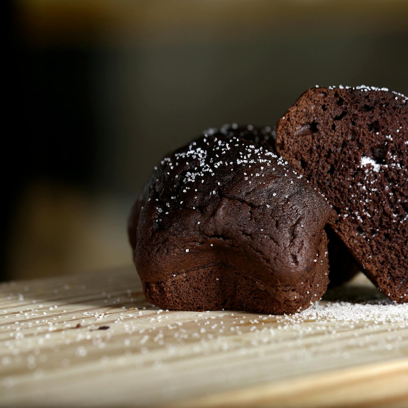 close up photo of chocolate cupcake