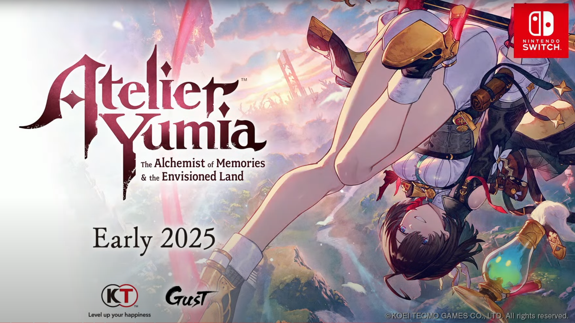 Release Announcement for Atelier Yumia: The Alchemist of Memories & the Envisioned Land