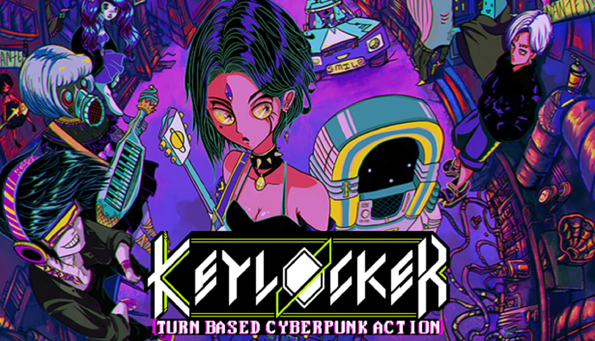 Keylocker’s Turn-Based Cyberpunk Action Will Be Available Soon