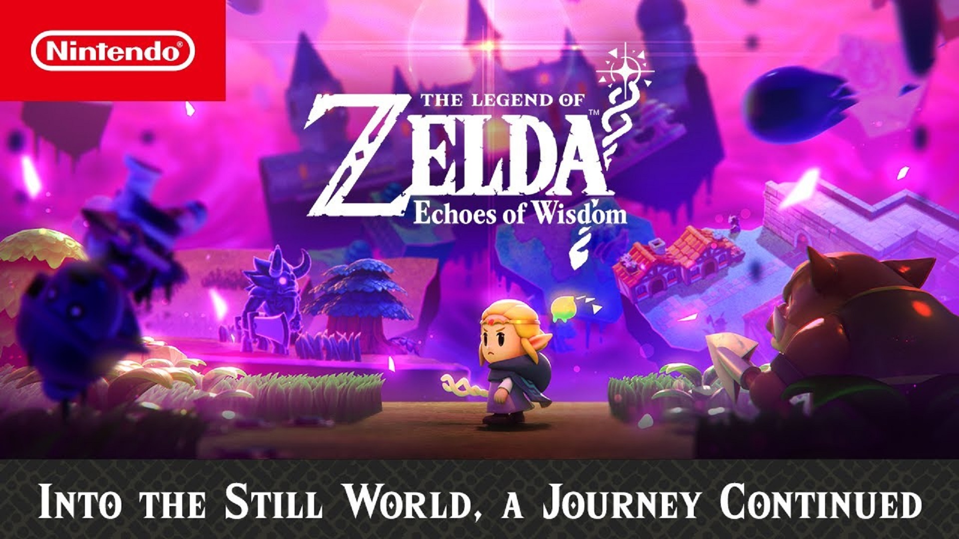 New The Legend of Zelda: Echoes of Wisdom Trailer Introduces The Still World & Swords