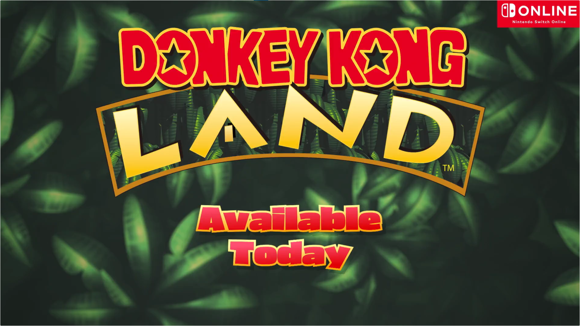 Donkey Kong Land is Now On Nintendo Switch Online