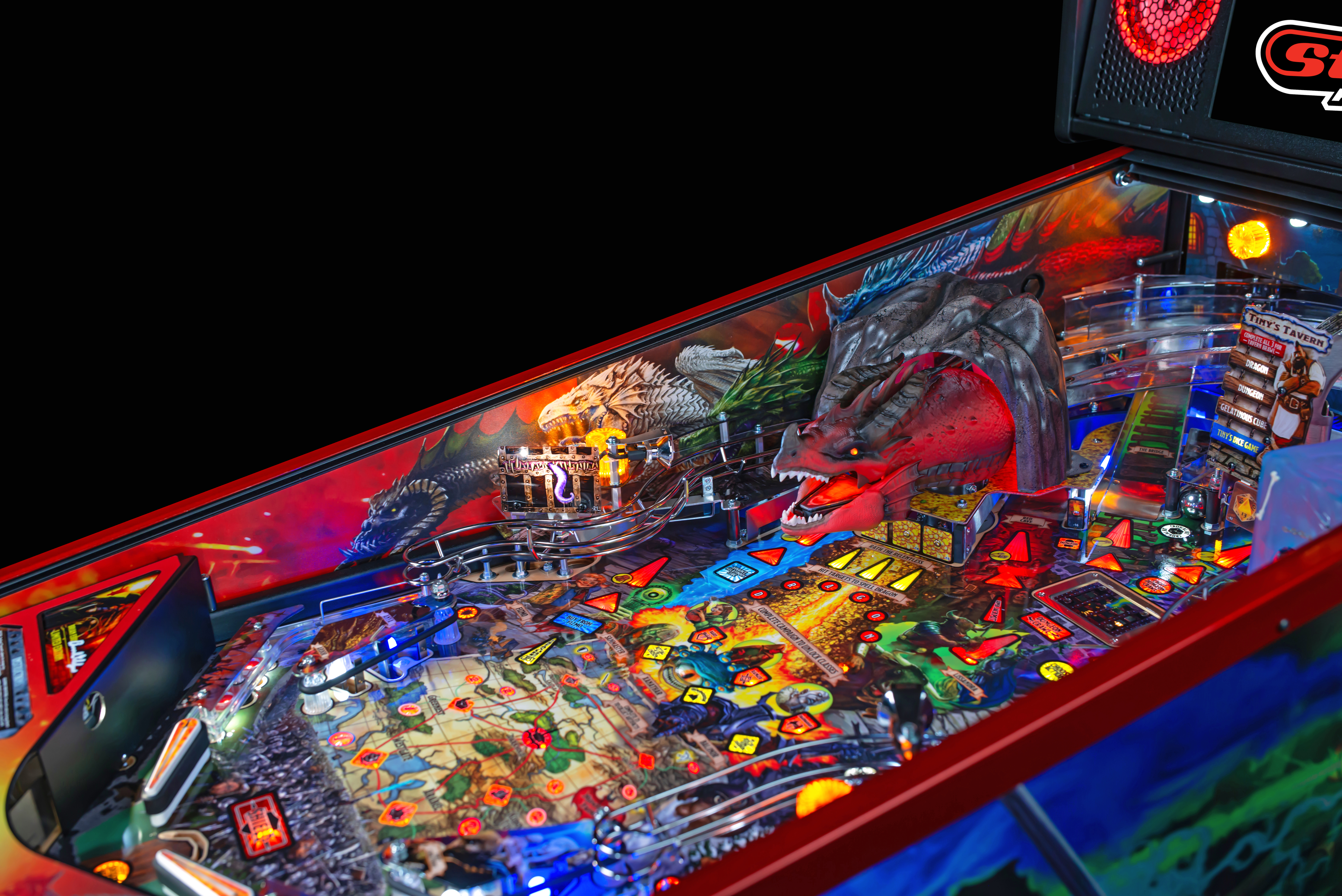 Dungeons & Dragons, Stern Pinball Unveil The Tyrant’s Eye Pinball Game