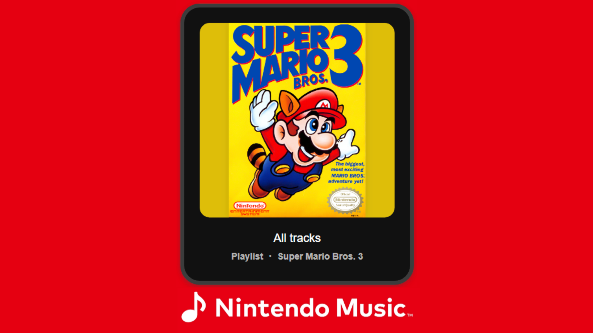 Super Mario Bros. 3 is Added to Nintendo Music