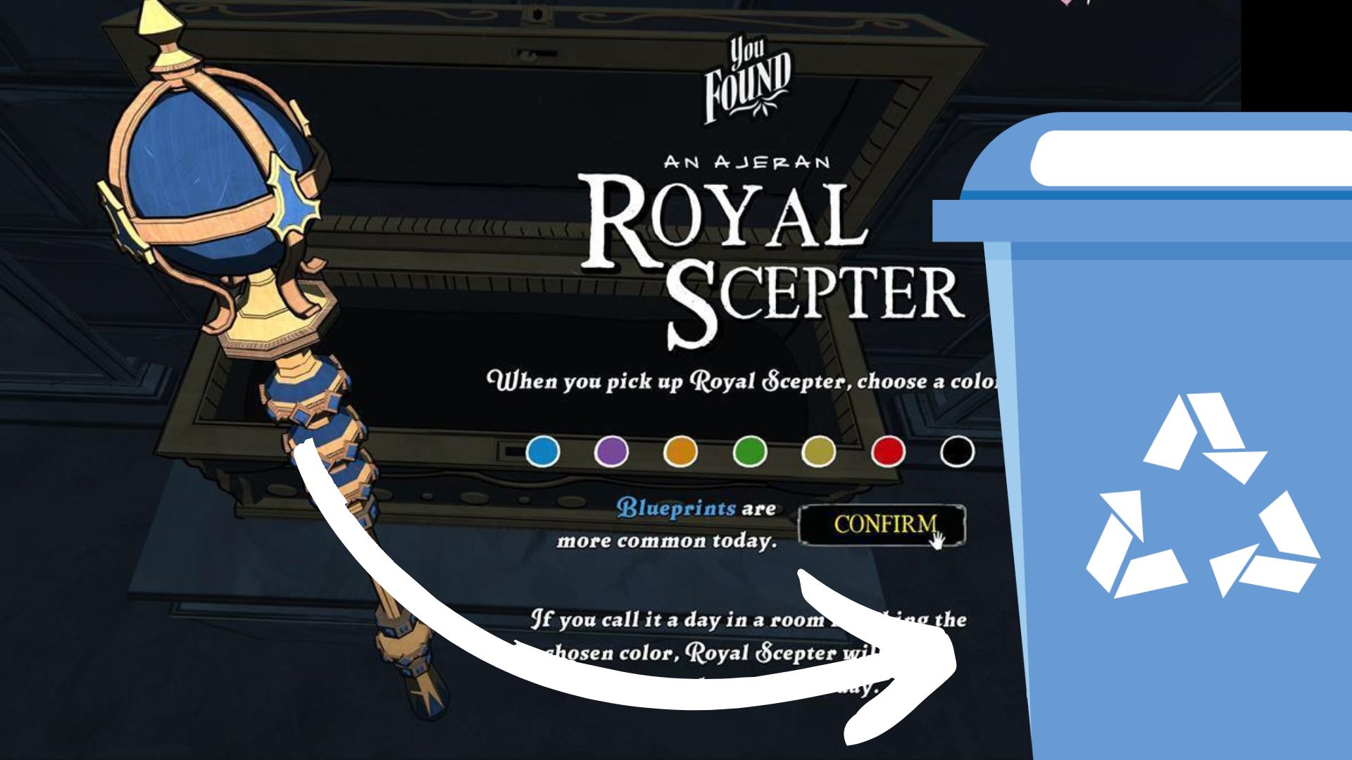 Boss Rush Banter: The Royal Scepter is the Least Useful Item in Blue Prince