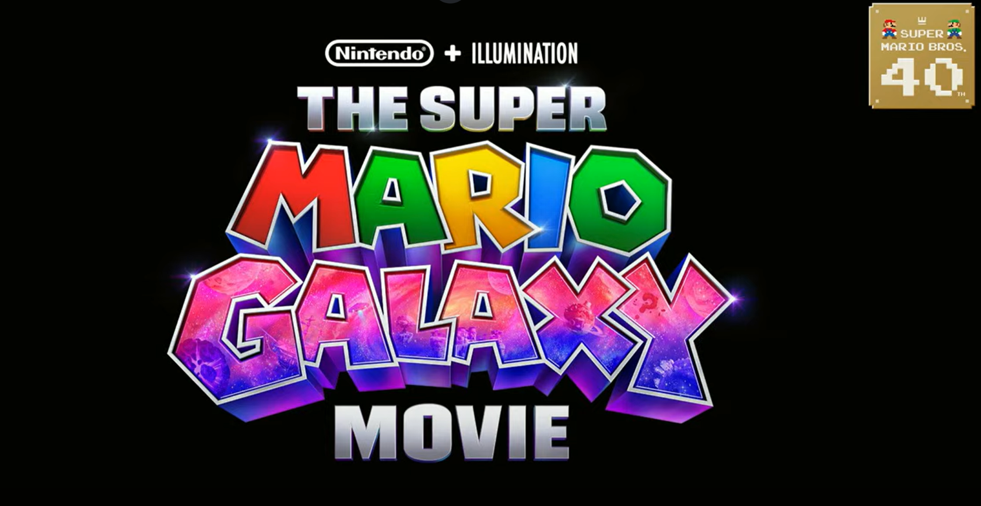 The Super Mario Galaxy Movie Marks Nintendo’s 40th Anniversary Celebration of Franchise