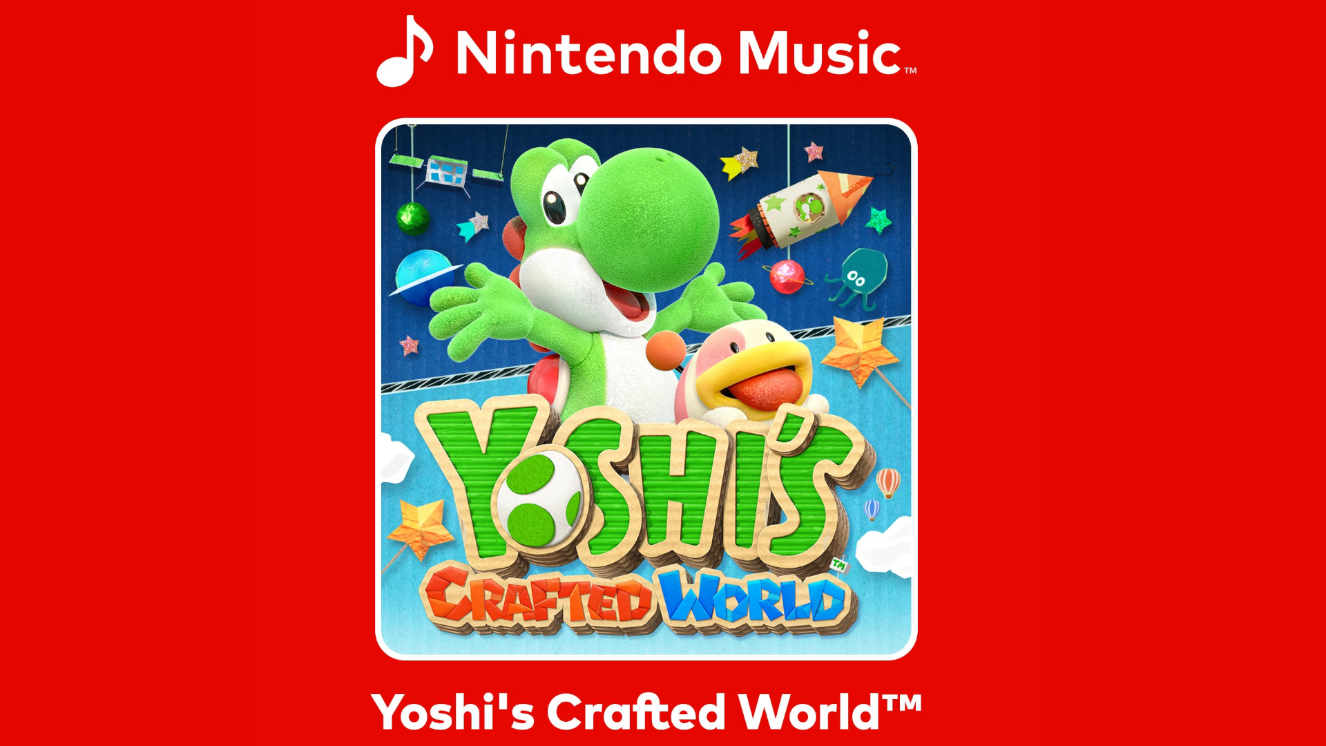 Yoshi’s Crafted World is Added to Nintendo Music
